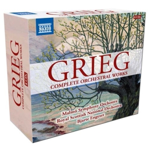 Grieg - Complete Orchestral Works i gruppen Externt_Lager / Naxoslager hos Bengans Skivbutik AB (2016271)