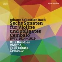 Bach - Sechs Sonaten For Violine i gruppen Externt_Lager / Naxoslager hos Bengans Skivbutik AB (2016272)