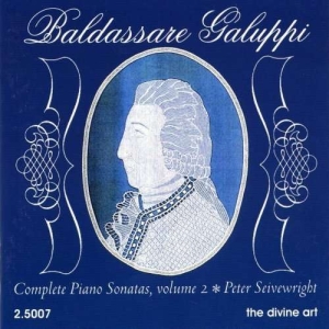 Galuppibaldassare - Complete Piano Sonatas Vol.2 i gruppen Externt_Lager / Naxoslager hos Bengans Skivbutik AB (2016566)