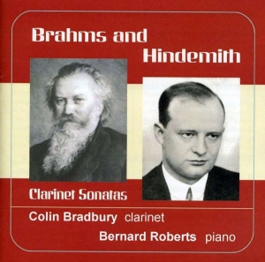 Brahms/Hindemith - Klarinettensonaten i gruppen Externt_Lager / Naxoslager hos Bengans Skivbutik AB (2016574)