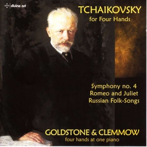 Tschaikowsky - Tchaikovsky For Four Hands i gruppen Externt_Lager / Naxoslager hos Bengans Skivbutik AB (2016580)