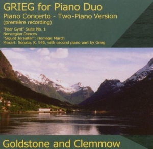 Griegedvard - Music For Piano Duo i gruppen Externt_Lager / Naxoslager hos Bengans Skivbutik AB (2016603)