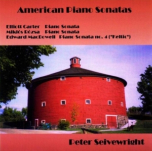 Carterroszamacdowell - American Piano Sonatas i gruppen Externt_Lager / Naxoslager hos Bengans Skivbutik AB (2016612)