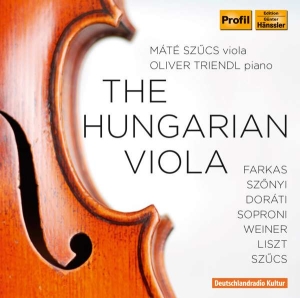 Various Composers - The Hungarian Viola i gruppen Externt_Lager / Naxoslager hos Bengans Skivbutik AB (2016901)