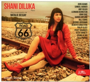 Diluka Shani - Road 66: American Piano Music i gruppen CD / Klassiskt,Övrigt hos Bengans Skivbutik AB (2016923)