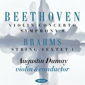 Beethoven / Brahms - Violin Concerto i gruppen Externt_Lager / Naxoslager hos Bengans Skivbutik AB (2017020)