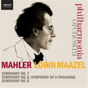 Mahler Gustav - Symphonies Nos. 7-9 i gruppen Externt_Lager / Naxoslager hos Bengans Skivbutik AB (2017044)