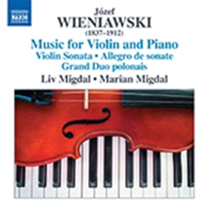 Wieniawski Henryk & Jozef - Music For Violin & Piano i gruppen Externt_Lager / Naxoslager hos Bengans Skivbutik AB (2017075)