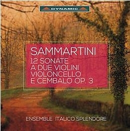 Sammartini G B - 12 Sonatas i gruppen Externt_Lager / Naxoslager hos Bengans Skivbutik AB (2017109)