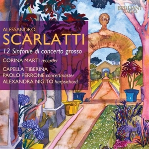 Scarlatti Alessandro - 12 Sinfonie Di Concerto Grosso i gruppen Externt_Lager / Naxoslager hos Bengans Skivbutik AB (2017207)