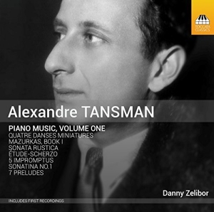 Tansman Alexandre - Piano Music Vol. 1 i gruppen Externt_Lager / Naxoslager hos Bengans Skivbutik AB (2017258)