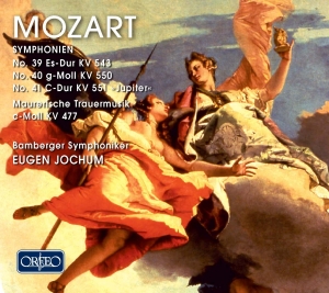 Mozart W A - Symphonies Nos. 39-41 i gruppen Externt_Lager / Naxoslager hos Bengans Skivbutik AB (2017285)