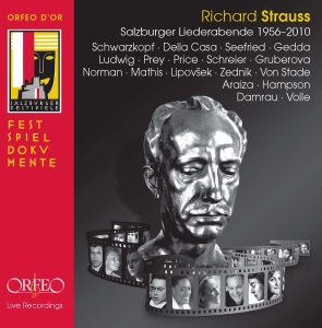 Strauss Richard - Salzburg Lieder Evenings, 1956-2010 i gruppen Externt_Lager / Naxoslager hos Bengans Skivbutik AB (2017437)