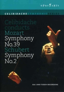 Mozart: Celibidache - Symphony No 39 i gruppen Externt_Lager / Naxoslager hos Bengans Skivbutik AB (2033690)