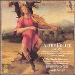 Savall/Hesperion Xxi - Altre Follie 1500-1750 i gruppen Externt_Lager / Naxoslager hos Bengans Skivbutik AB (2034069)