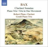 Bax - Clarinet Sonata, Piano Trio i gruppen Externt_Lager / Naxoslager hos Bengans Skivbutik AB (2034100)
