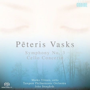 Vasks Peteris - Symphony No. 3, Cello Concerto i gruppen MUSIK / SACD / Klassiskt hos Bengans Skivbutik AB (2034276)