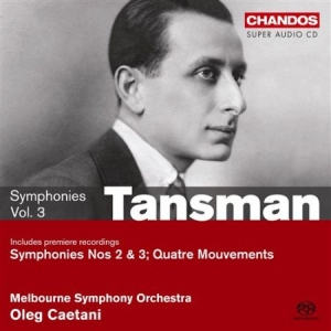 Tansman - Symphonies Vol 3 i gruppen MUSIK / SACD / Klassiskt hos Bengans Skivbutik AB (2034437)