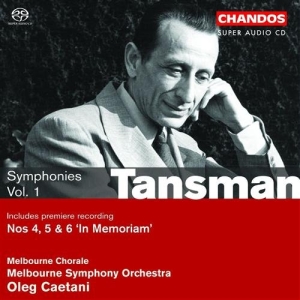 Tansman - Symphonies Vol. 1 i gruppen MUSIK / SACD / Klassiskt hos Bengans Skivbutik AB (2034564)