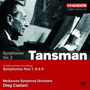Tansman - Symphonies Vol 2 i gruppen MUSIK / SACD / Klassiskt hos Bengans Skivbutik AB (2034650)
