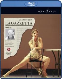 Rossini - La Gazzetta (Blu-Ray) i gruppen MUSIK / Musik Blu-Ray / Klassiskt hos Bengans Skivbutik AB (2034827)