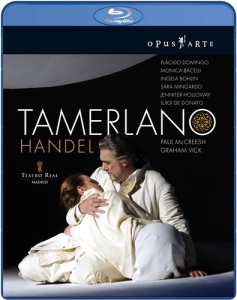 Händel - Tamerlano (Blu-Ray) i gruppen MUSIK / Musik Blu-Ray / Klassiskt hos Bengans Skivbutik AB (2035088)