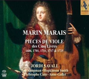 Marin Marais - Pieces De Viole i gruppen MUSIK / SACD / Klassiskt hos Bengans Skivbutik AB (2035300)