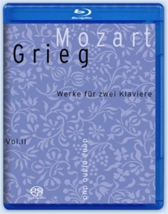 Dena Duo - Mozart/Grieg Vol 2 (Blu-Ray, Audio) i gruppen Externt_Lager / Naxoslager hos Bengans Skivbutik AB (2035409)