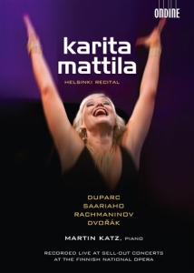 Duparc/ Saariaho/ Rachmaninov/ Dvorak - Helsinki Recital i gruppen Externt_Lager / Naxoslager hos Bengans Skivbutik AB (2035422)
