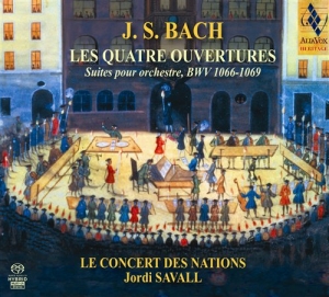 Bach - Les Quatre Ouvertures (Orchestral S i gruppen MUSIK / SACD / Klassiskt hos Bengans Skivbutik AB (2035528)