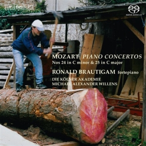 Mozart - Piano Concertos No 24 & 25 i gruppen MUSIK / SACD / Klassiskt hos Bengans Skivbutik AB (2035803)