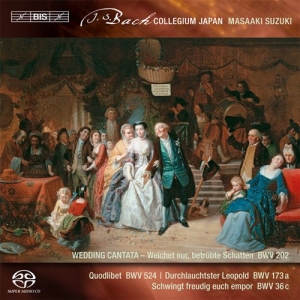 Bach / Telemann / Weiss - Secular Cantatas Vol 3 (Sacd) i gruppen MUSIK / SACD / Klassiskt hos Bengans Skivbutik AB (2036174)
