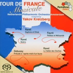 Ravel/Faure/Debussy - Tour De France Musicale i gruppen MUSIK / SACD / Klassiskt hos Bengans Skivbutik AB (2036338)
