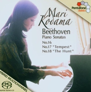 Beethoven - Klaviersonaten 16,17,18 i gruppen MUSIK / SACD / Klassiskt hos Bengans Skivbutik AB (2036341)