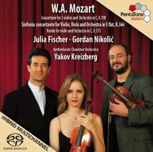 Mozart - Sinfonia Concertante/Rondo i gruppen MUSIK / SACD / Klassiskt hos Bengans Skivbutik AB (2036361)