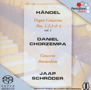 Händel - Orgelkonzerte Vol.1 i gruppen MUSIK / SACD / Övrigt hos Bengans Skivbutik AB (2036365)