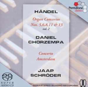 Händel - Orgelkonzerte Vol.2 i gruppen MUSIK / SACD / Klassiskt hos Bengans Skivbutik AB (2036366)