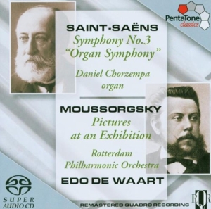 Saint-Saens - Sinfonie 3 i gruppen MUSIK / SACD / Klassiskt hos Bengans Skivbutik AB (2036378)