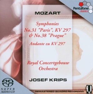 Mozart - Sinfonien 31 & 38 i gruppen MUSIK / SACD / Klassiskt hos Bengans Skivbutik AB (2036381)