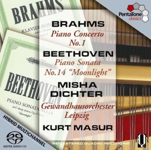Brahms - Klavierkonzert 1 i gruppen MUSIK / SACD / Klassiskt hos Bengans Skivbutik AB (2036386)