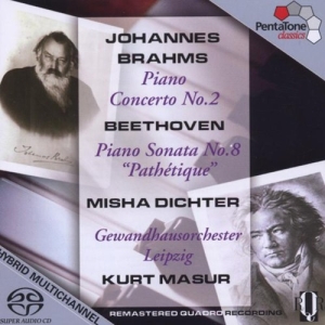 Brahms - Klavierkonzert 2 i gruppen MUSIK / SACD / Klassiskt hos Bengans Skivbutik AB (2036387)