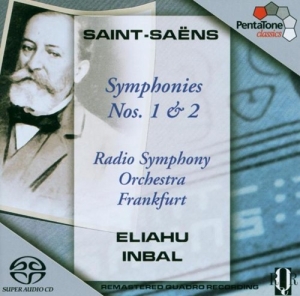 Saint-Saens - Sinfonien 1+2 i gruppen MUSIK / SACD / Övrigt hos Bengans Skivbutik AB (2036415)