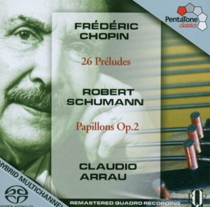 Chopin/Schumann - 26 Preludes/Papillons Op.2 i gruppen MUSIK / SACD / Övrigt hos Bengans Skivbutik AB (2036418)