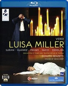 Verdi - Luisa Miller (Blu-Ray) i gruppen MUSIK / Musik Blu-Ray / Klassiskt hos Bengans Skivbutik AB (2036482)
