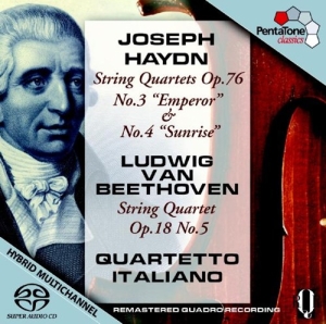 Haydn - Streichquartette Op.76 i gruppen MUSIK / SACD / Övrigt hos Bengans Skivbutik AB (2036499)