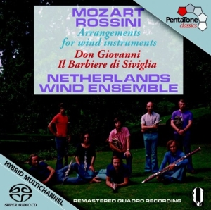 Mozart/Rossini - Bearbeitungen Für Blasinstrumente i gruppen MUSIK / SACD / Klassiskt hos Bengans Skivbutik AB (2036500)