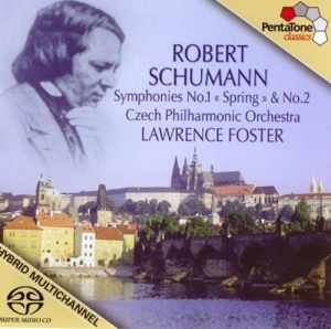 Schumann - Sinfonien 1 & 2 i gruppen MUSIK / SACD / Klassiskt hos Bengans Skivbutik AB (2036515)