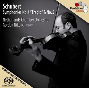 Schubert - Sinfonien 4+5 i gruppen MUSIK / SACD / Klassiskt hos Bengans Skivbutik AB (2036525)