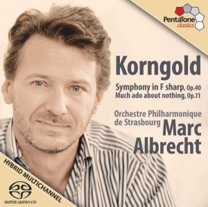 Korngold - Sinfonie /Much Ado About Nothing i gruppen MUSIK / SACD / Övrigt hos Bengans Skivbutik AB (2036545)