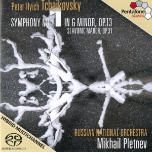 Tschaikowsky - Sinfonie 1/Marche i gruppen MUSIK / SACD / Klassiskt hos Bengans Skivbutik AB (2036548)